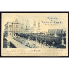 SANTA FE ROSARIO ARGENTINA ANTIGUA TARJETA POSTAL